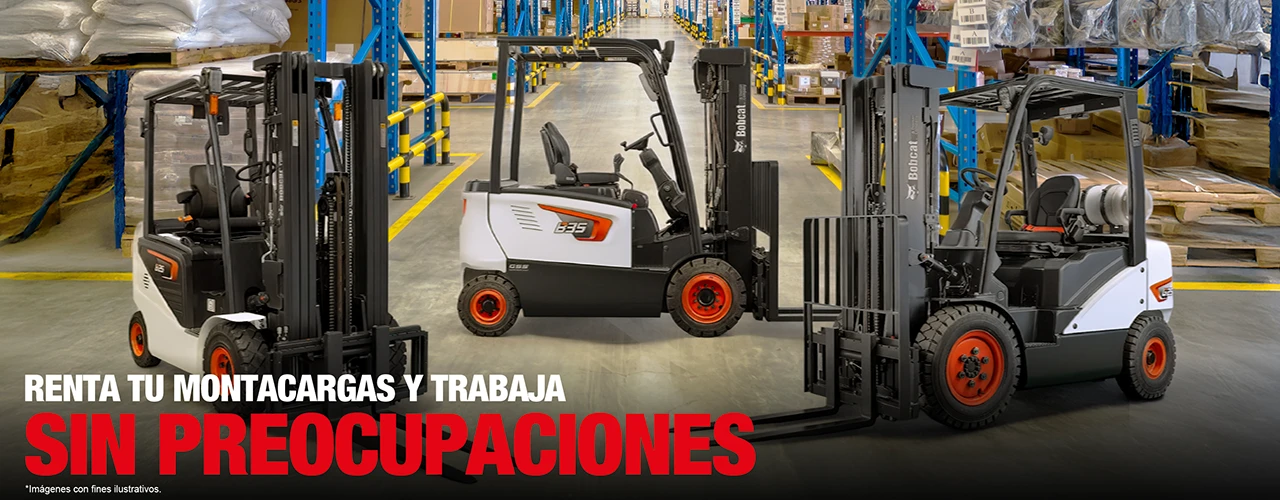 Renta tu montacargas